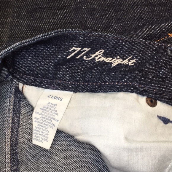 American Eagle Outfitters 77 Straight Jeans - Picture 4 of 4